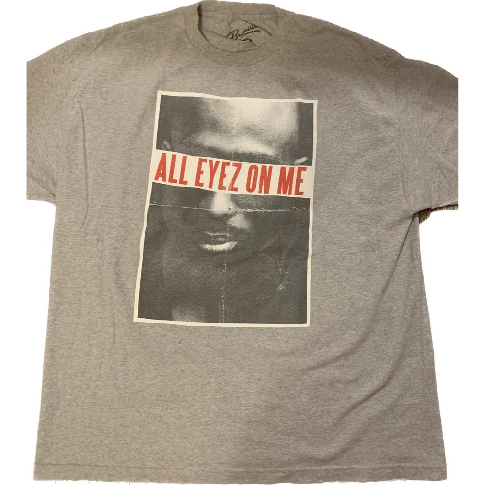 Gently used Tupac All Eyez on Me t-shirt